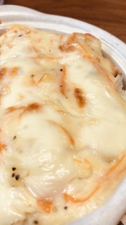 納豆パングラタンの写真