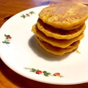 簡単ずぼら!にんじんパンケーキの写真