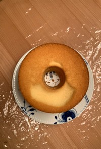 17cm型のシフォンケーキ