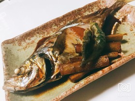 どんちっち鯵の煮付け