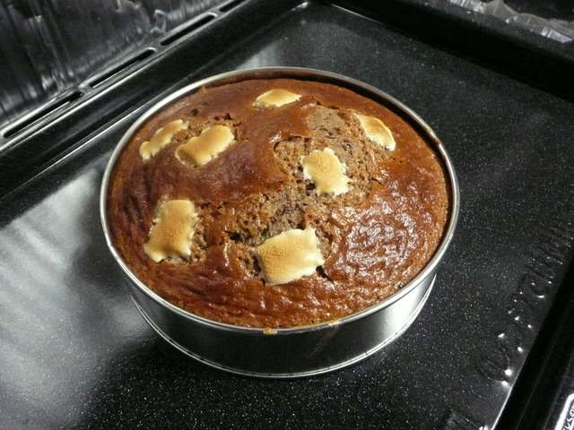 マシュマロ チョコ ケーキ