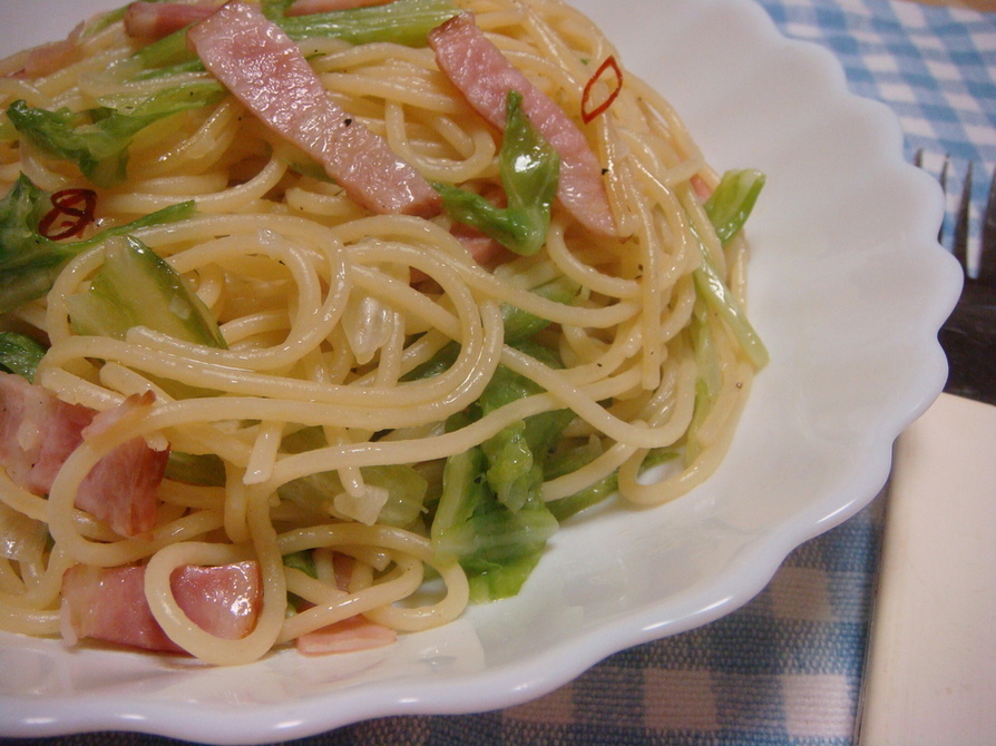 キャベツとベーコンのパスタ★☆の画像