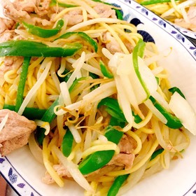 簡単塩焼きそば!