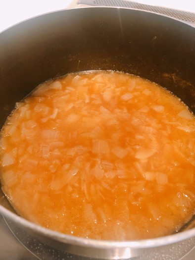超簡単！食べる玉ねぎスープの写真