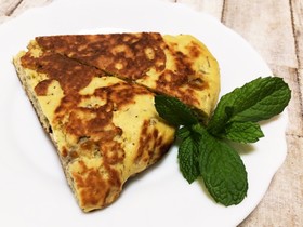 簡単!バナナおからパウダーケーキ
