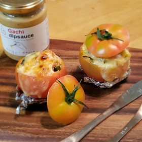 トマトのオーブンチーズ焼き