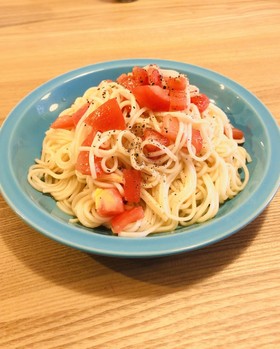 ひんやり美味❤︎トマトそうめん