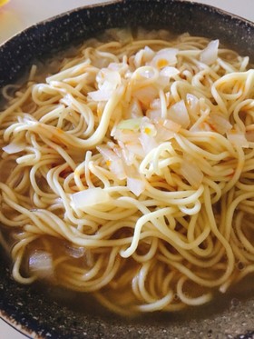 マルタイ棒ラーメン、ラー油で辛旨アレンジ