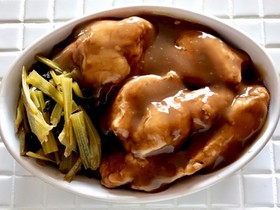 鶏むね肉のあんかけ
