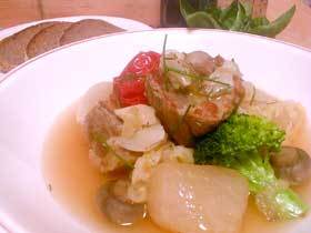 e'chine de pot au feu~豚肩ロースのポトフ~