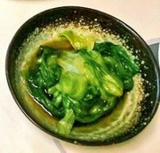 レタスのラー油あえの写真