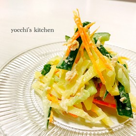 10分!さっぱりシャキシャキポテトサラダ