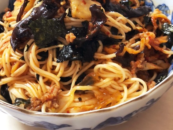 韓国素麺!簡単!辛うま〜!