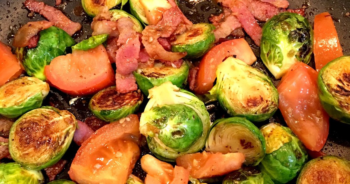 芽キャベツ、ベーコン、ペッパージャックのマカロニとチーズのレシピ