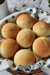ホシノ天然酵母☆シンプルな丸パン