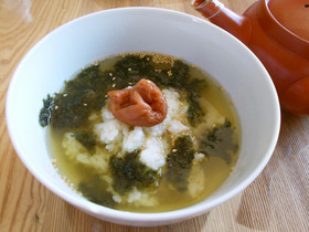 お茶漬け☆梅×わさび×緑茶☆大人向け