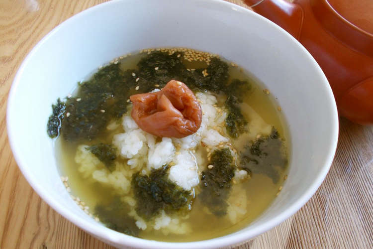 お茶漬け 梅 わさび 緑茶 大人向け レシピ 作り方 By Lucy E クックパッド 簡単おいしいみんなのレシピが360万品