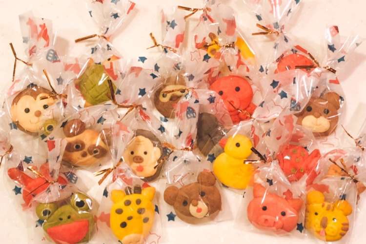 型なし 可愛いカラフル動物クッキー レシピ 作り方 By Yuzumin クックパッド 簡単おいしいみんなのレシピが349万品