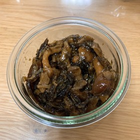手作りきのこの海苔の佃煮