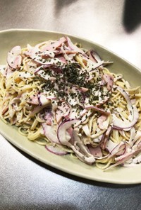 ☆紫玉ねぎのスパゲティサラダ☆