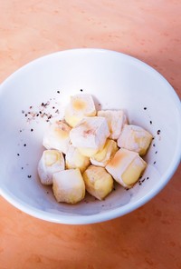 オーブン焼き豆腐