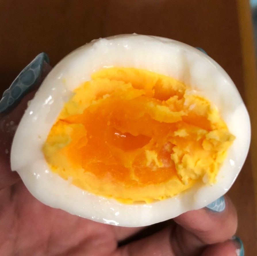 絶妙！ゆで卵の画像