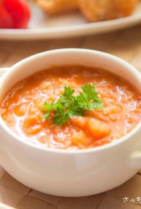 完熟トマトの食べるスープ⁂ミキサーで簡単