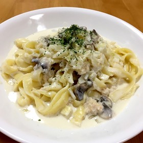 カフェ風☆かにクリームパスタ