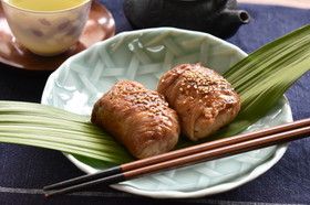 がっつり系!肉巻きおにぎり