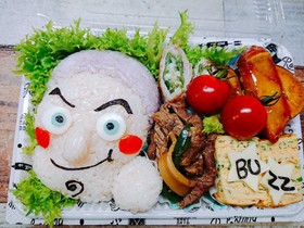 ディズニー☆バズ☆キャラ弁☆