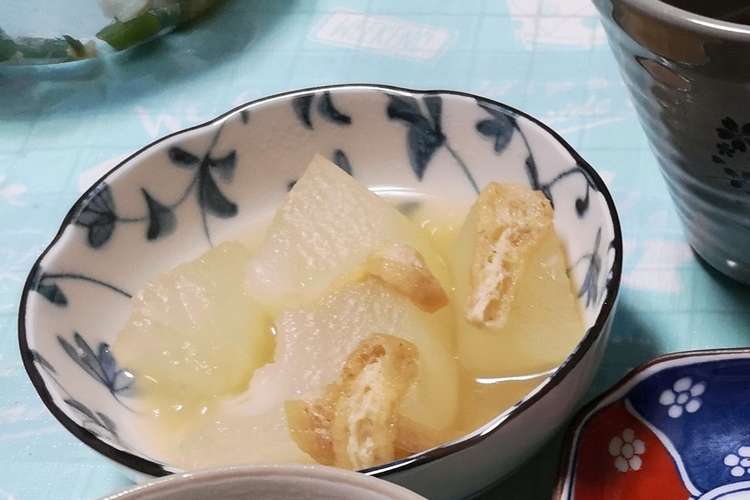 かもうりの薄揚げの煮物 レシピ 作り方 By 青莉ん クックパッド 簡単おいしいみんなのレシピが353万品