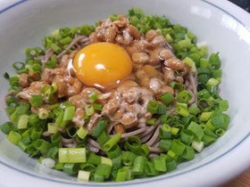 【ダイエットにも!】納豆卵そば
