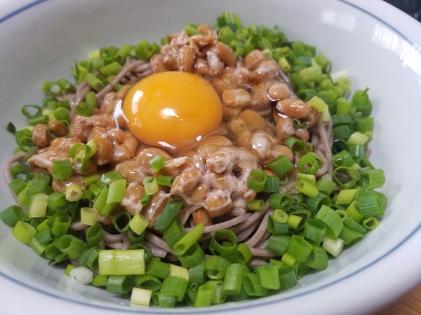 【ダイエットにも!】納豆卵そば