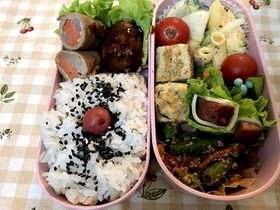 女子高生・女子中学生の簡単弁当:48