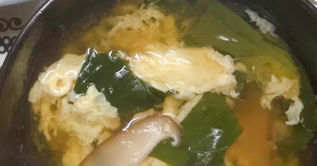 ほうれん草とたまごの味噌汁 レシピ 作り方 By Yamajamchi クックパッド