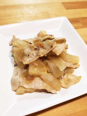 豚肉と大根の梅照り煮