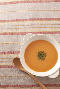暑い夏に！野菜ジュースの3分冷製スープ