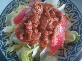 シーチキンでタコライス