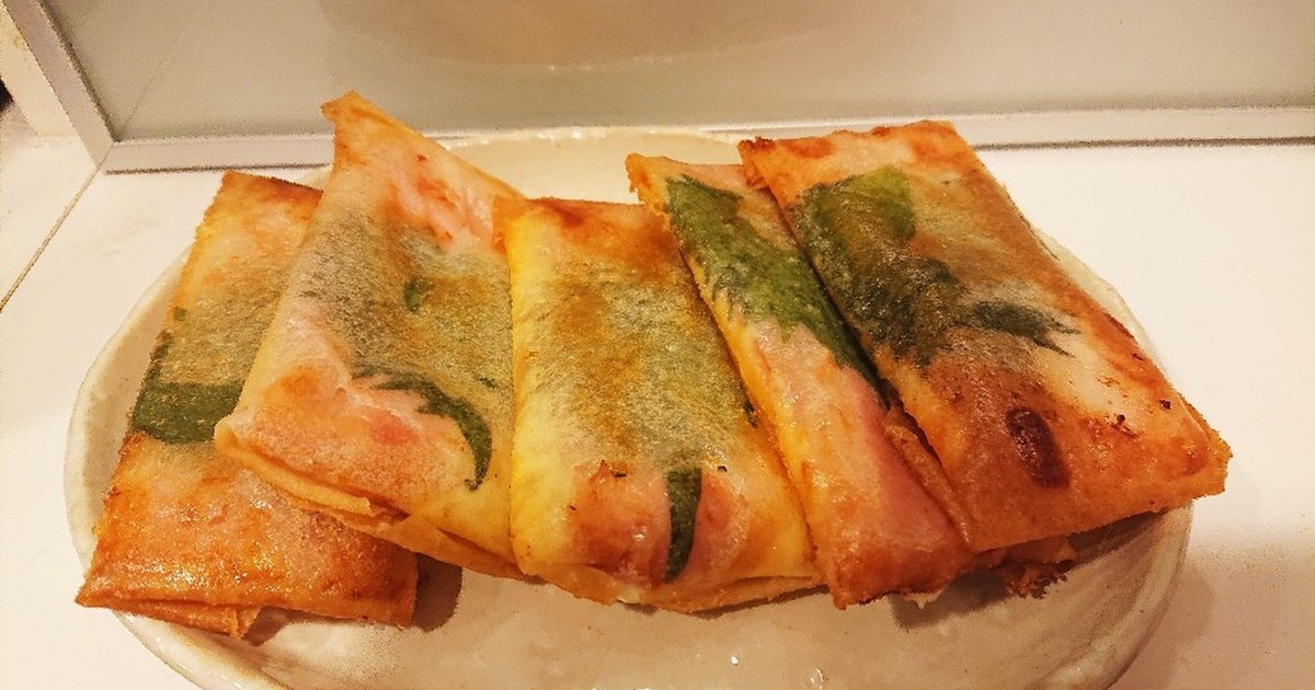 大葉とチーズベーコンの揚げ春巻き by ★☆くま☆★ 【クックパッド】 簡単おいしいみんなのレシピが350万品