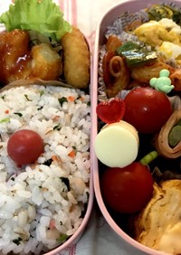 女子高生・女子中学生の簡単弁当:49