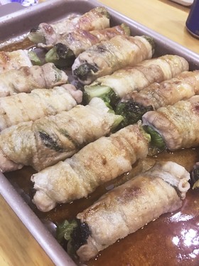 包丁不要☆肉巻きサニーレタス