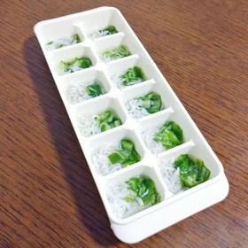 《離乳食中期》オクラしらす出汁♪
