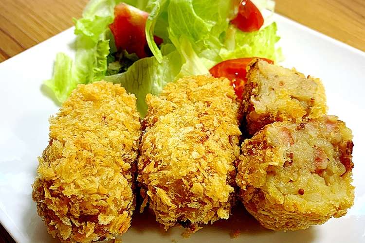 ハニーマスタードのポテトベーコンコロッケ レシピ 作り方 By Saｰmama クックパッド 簡単おいしいみんなのレシピが349万品