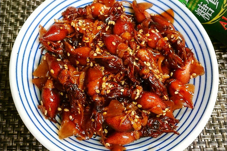 ご飯が進む ホタルイカと新生姜の佃煮 レシピ 作り方 By からあげビール クックパッド