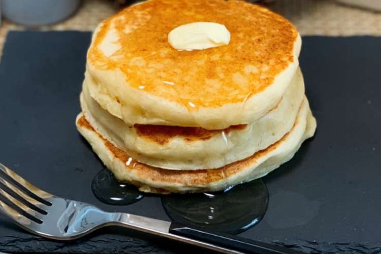 牛乳も卵も不使用 ホットケーキ レシピ 作り方 By えむ クックパッド 簡単おいしいみんなのレシピが350万品