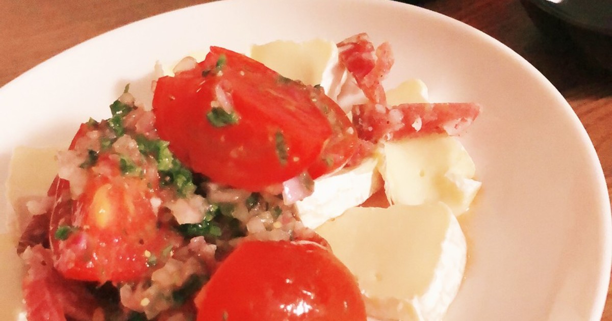 トマトマリネ 作り置きレシピ レシピ 作り方 By ｈａｎａｅｍａｍ クックパッド 簡単おいしいみんなのレシピが360万品