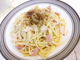 カルボナーラ(牛乳、生クリームなし)