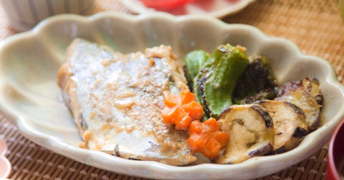 サワラと夏野菜の西京味噌焼き 簡単和食 レシピ 作り方 By さっちゃん家のごはん クックパッド 簡単おいしいみんなのレシピが355万品