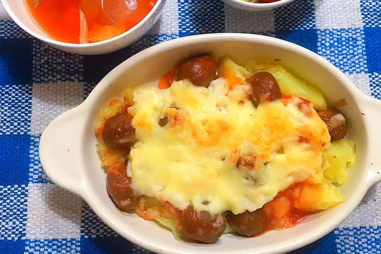 ポテトミートボールグラタン レシピ 作り方 By Yknsmr クックパッド 簡単おいしいみんなのレシピが364万品