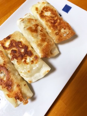簡単! じゃがいもで棒餃子